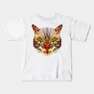 Evil cat Kids T-Shirt